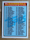 1989 Topps #258 Checklist 133-264