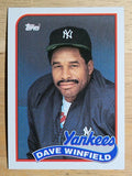 1989 Topps #260 Dave Winfield