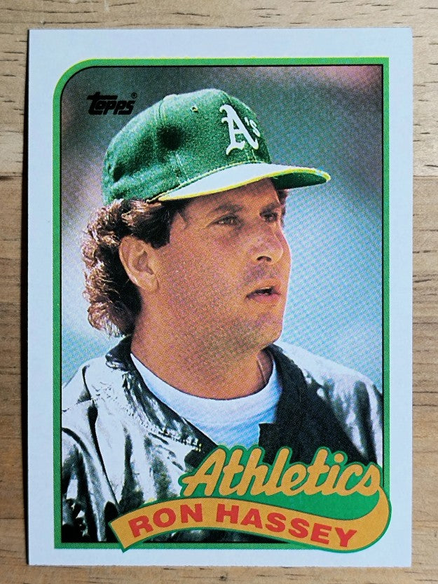 1989 Topps #272 Ron Hassey