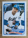 1989 Topps #277 Mike Davis