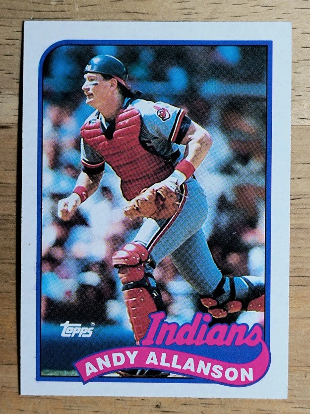 1989 Topps #283 Andy Allanson