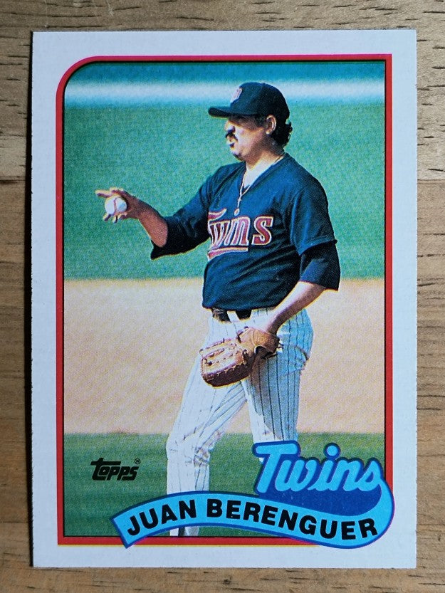 1989 Topps #294 Juan Berenguer
