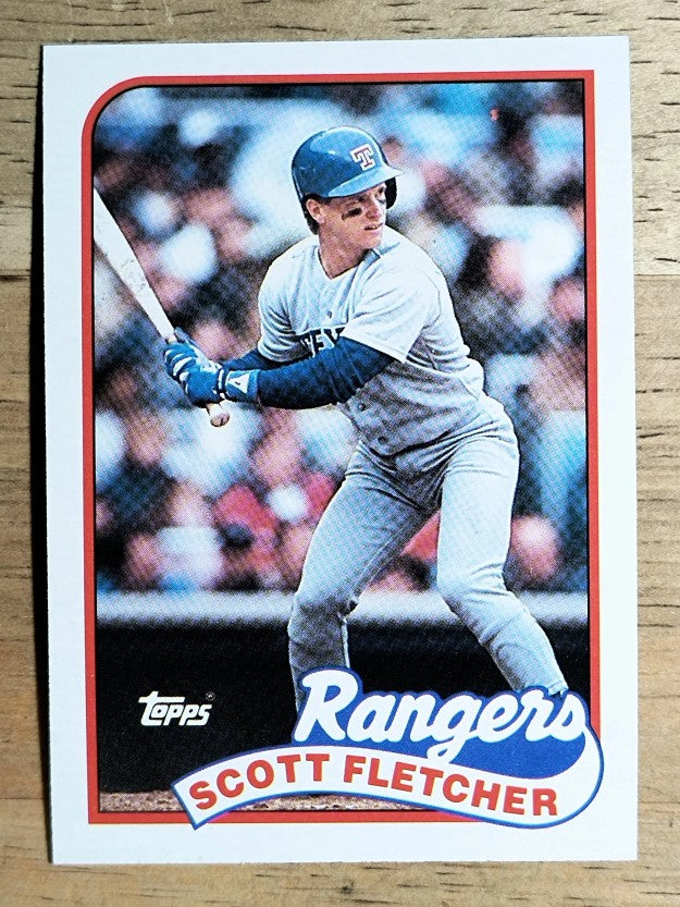 1989 Topps #295 Scott Fletcher