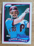 1989 Topps #298 Chris James