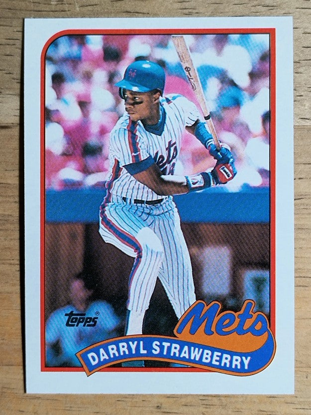 1989 Topps #300 Darryl Strawberry