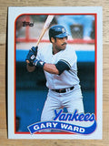 1989 Topps #302 Gary Ward
