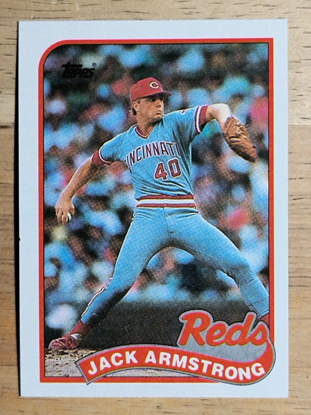 1989 Topps #317 Jack Armstrong RC