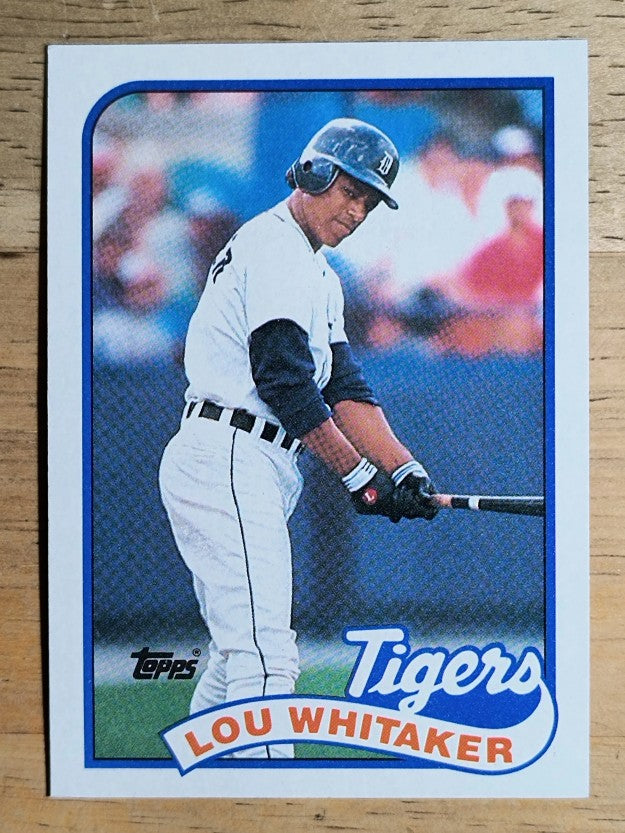 1989 Topps #320 Lou Whitaker