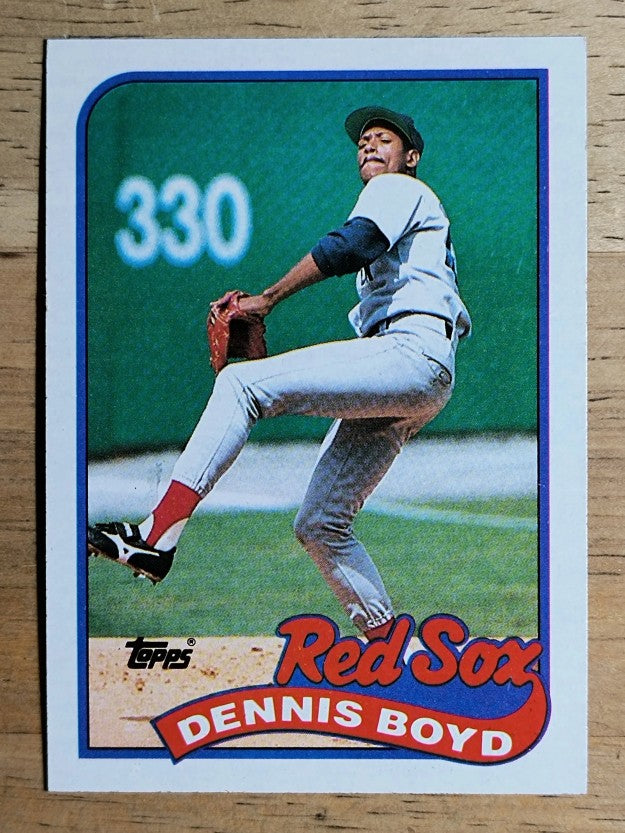 1989 Topps #326 Dennis Boyd