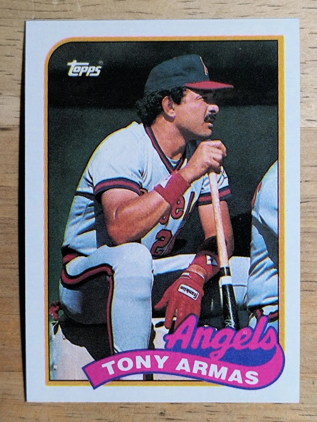 1989 Topps #332 Tony Armas