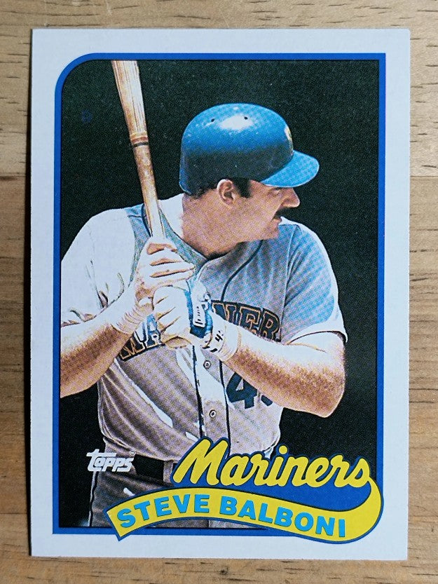 1989 Topps #336 Steve Balboni