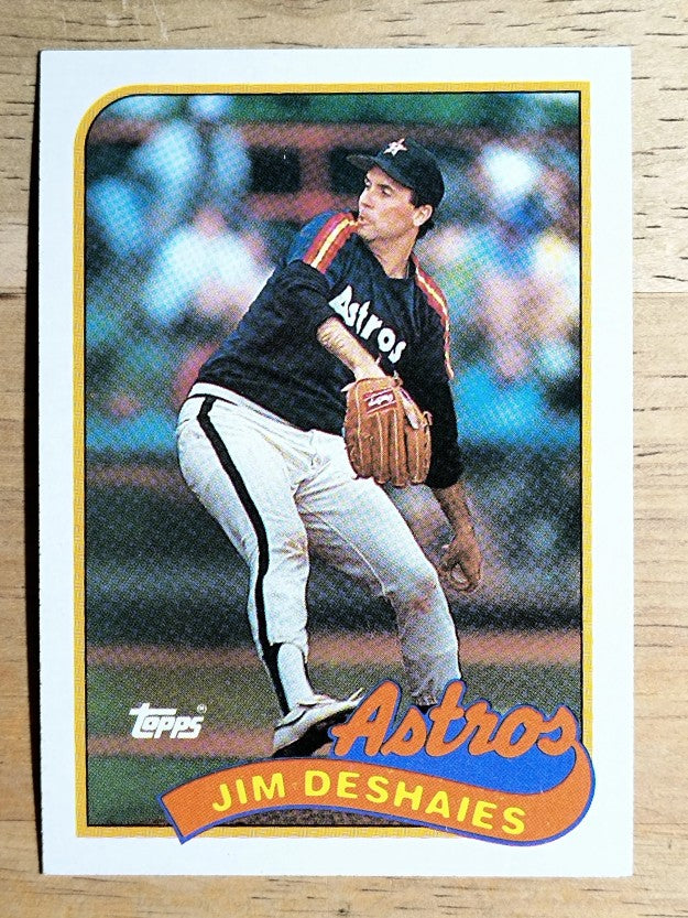 1989 Topps #341 Jim Deshaies