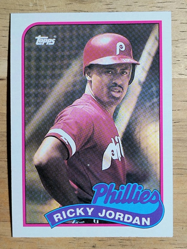 1989 Topps #358 Ricky Jordan RC