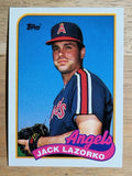 1989 Topps #362 Jack Lazorko