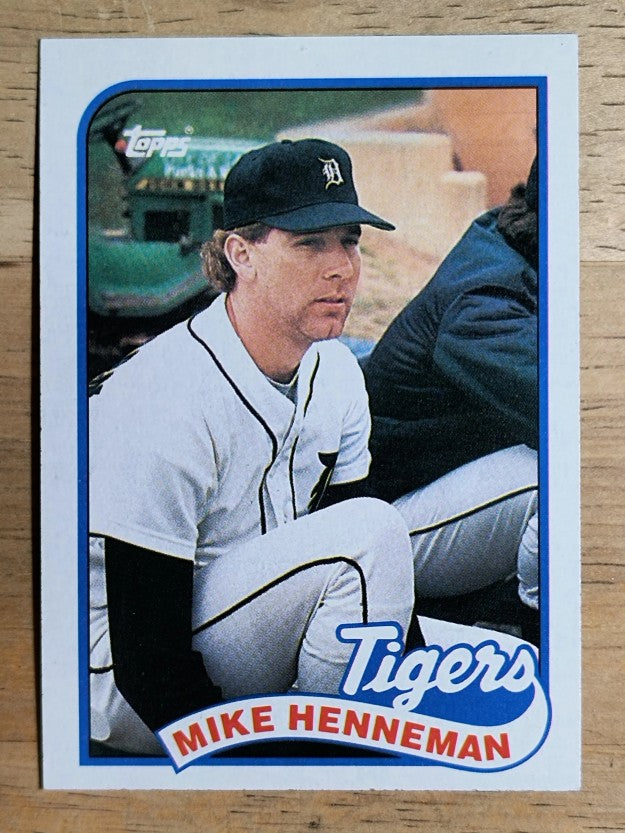 1989 Topps #365 Mike Henneman