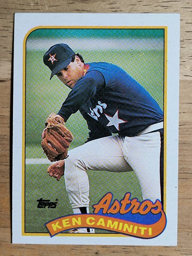 1989 Topps #369 Ken Caminiti
