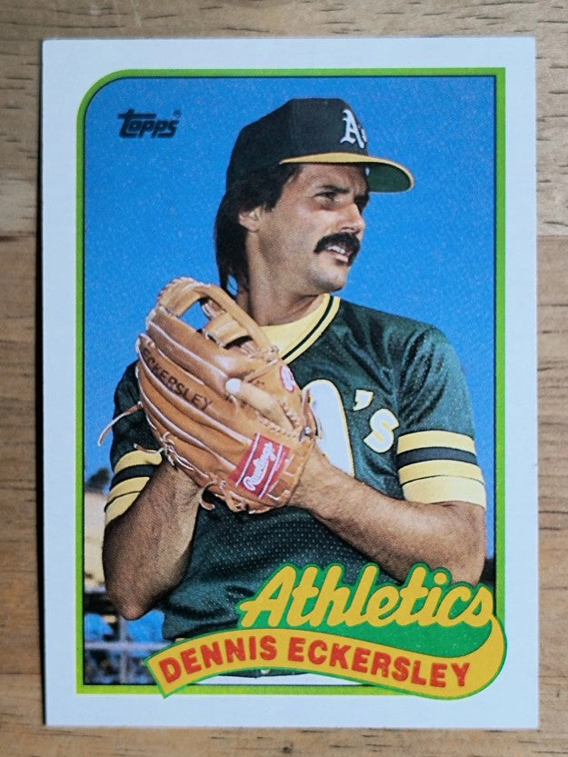 1989 Topps #370 Dennis Eckersley