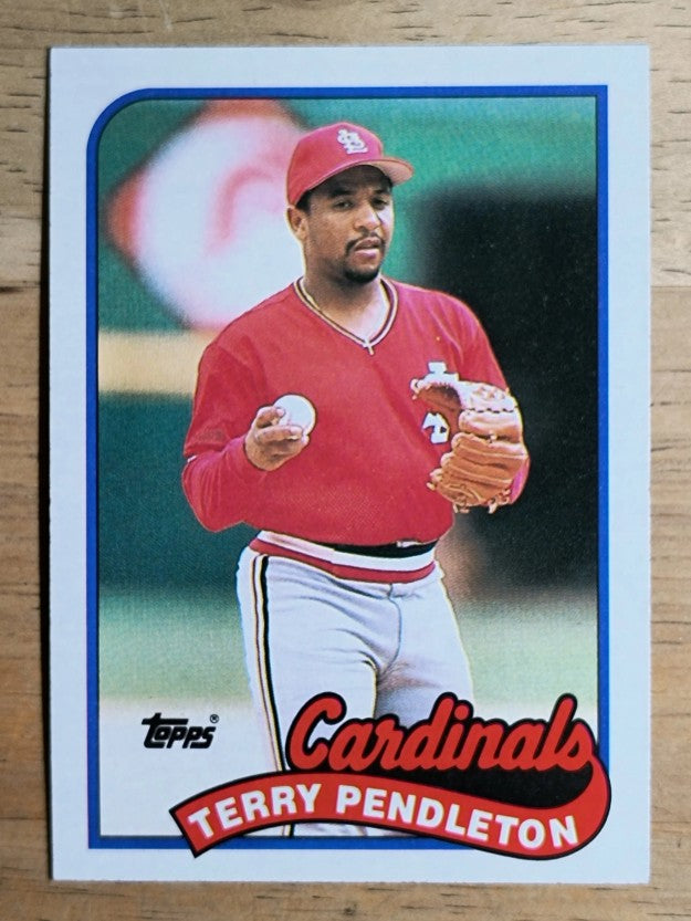 1989 Topps #375 Terry Pendleton