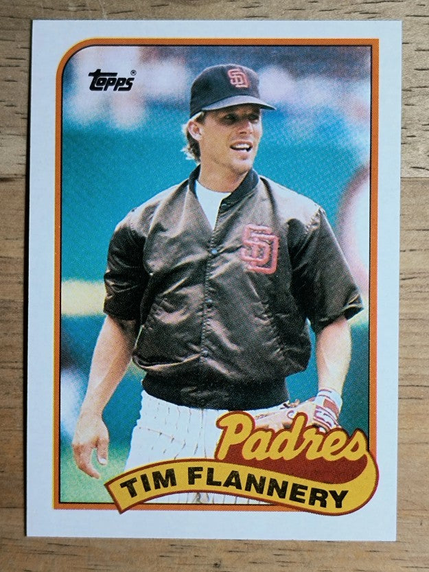 1989 Topps #379 Tim Flannery