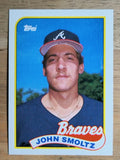 1989 Topps #382 John Smoltz RC