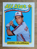 1989 Topps #386 Andres Galarraga AS