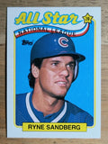 1989 Topps #387 Ryne Sandberg AS
