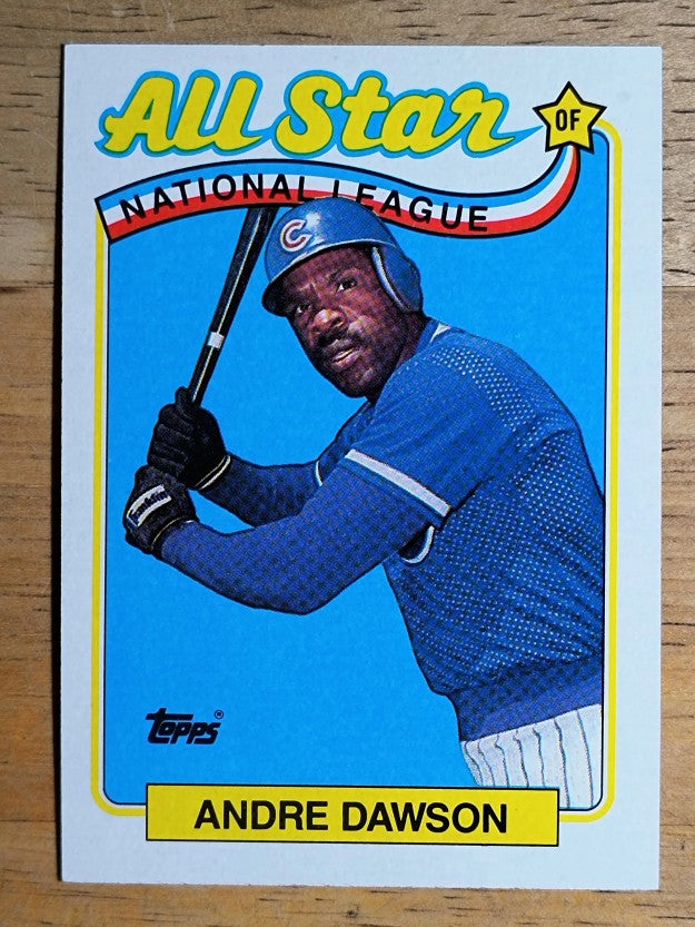 1989 Topps #391 Andre Dawson AS