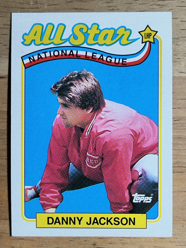 1989 Topps #395 Danny Jackson AS