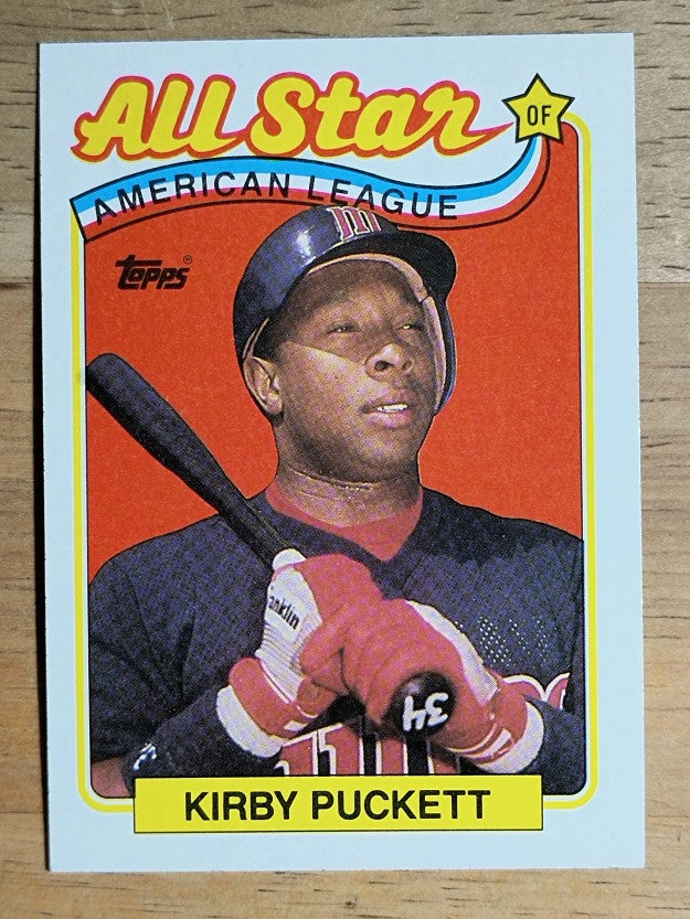 1989 Topps #403 Kirby Puckett AS
