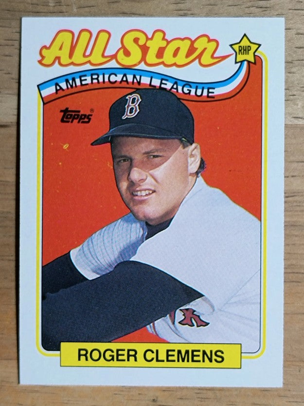 1989 Topps #405 Roger Clemens AS