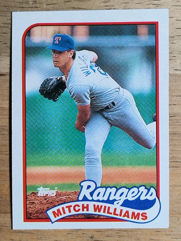 1989 Topps #411 Mitch Williams