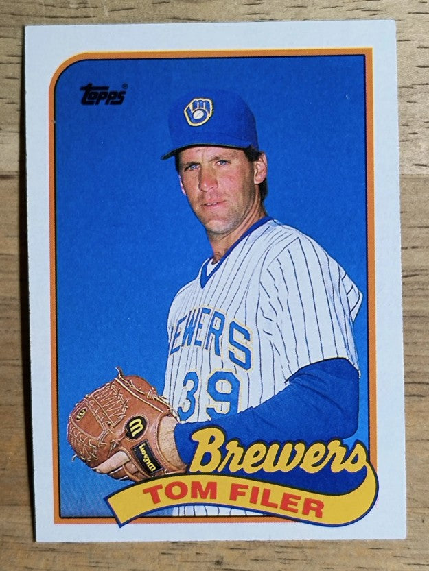 1989 Topps #419 Tom Filer