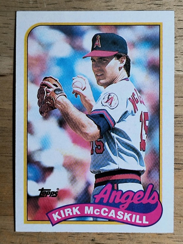 1989 Topps #421 Kirk McCaskill