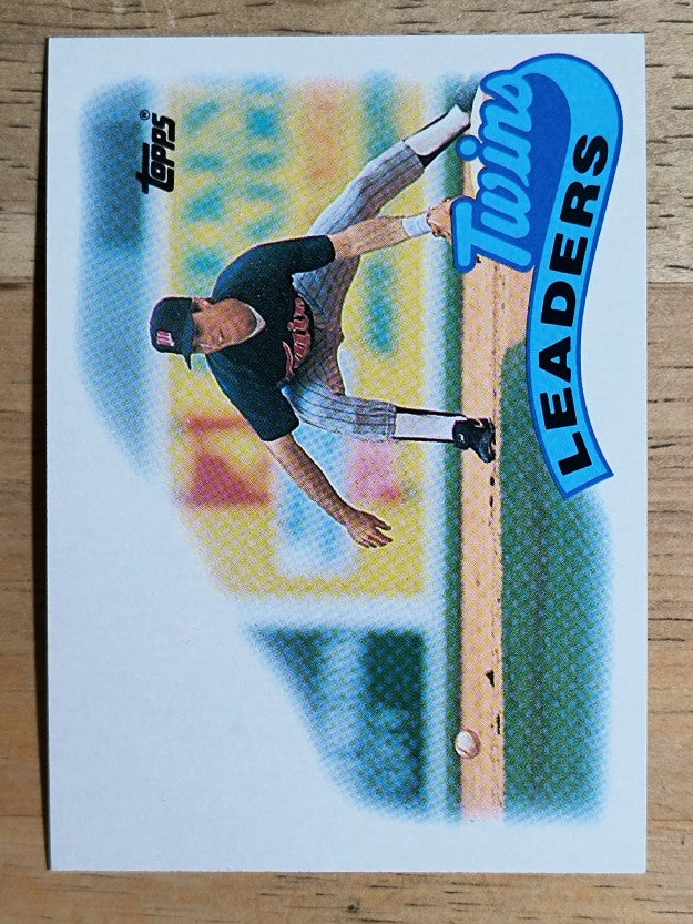 1989 Topps #429 Greg Gagne TL