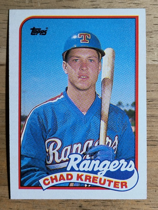 1989 Topps #432 Chad Kreuter RC