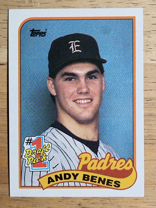 1989 Topps #437 Andy Benes FDP RC