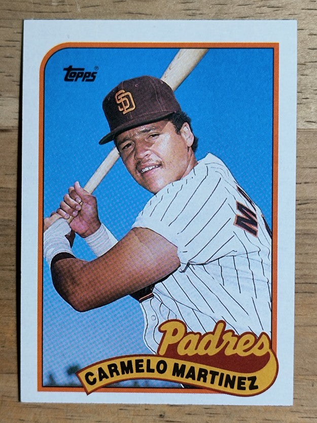 1989 Topps #449 Carmelo Martinez