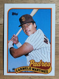 1989 Topps #449 Carmelo Martinez