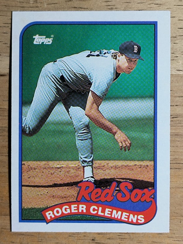 1989 Topps #450 Roger Clemens