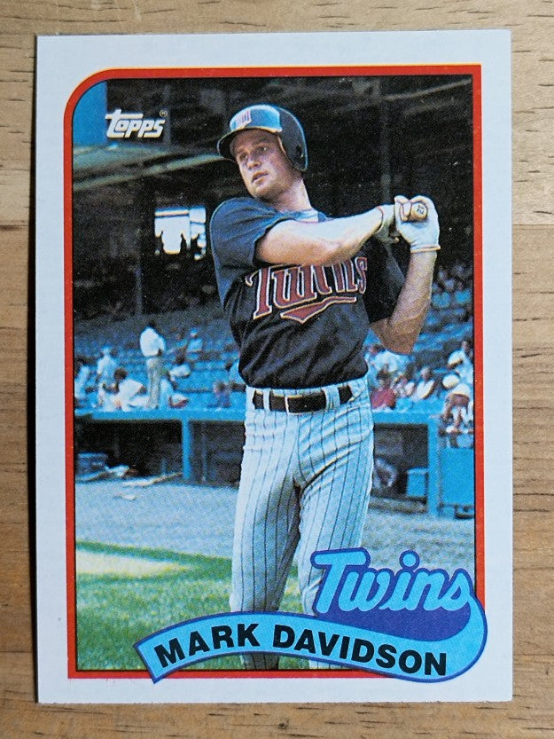 1989 Topps #451 Mark Davidson