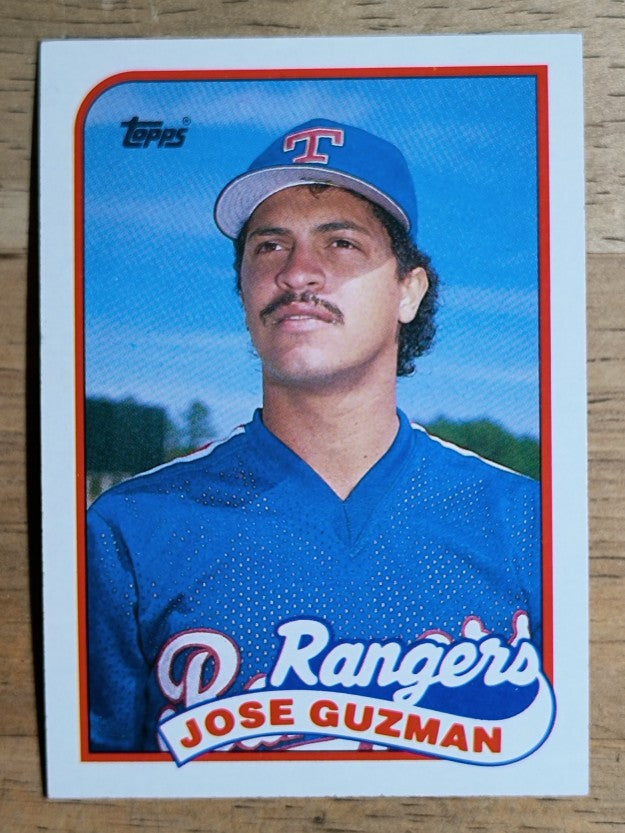 1989 Topps #462 Jose Guzman