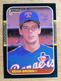 1987 Donruss #627 Kevin Brown RC