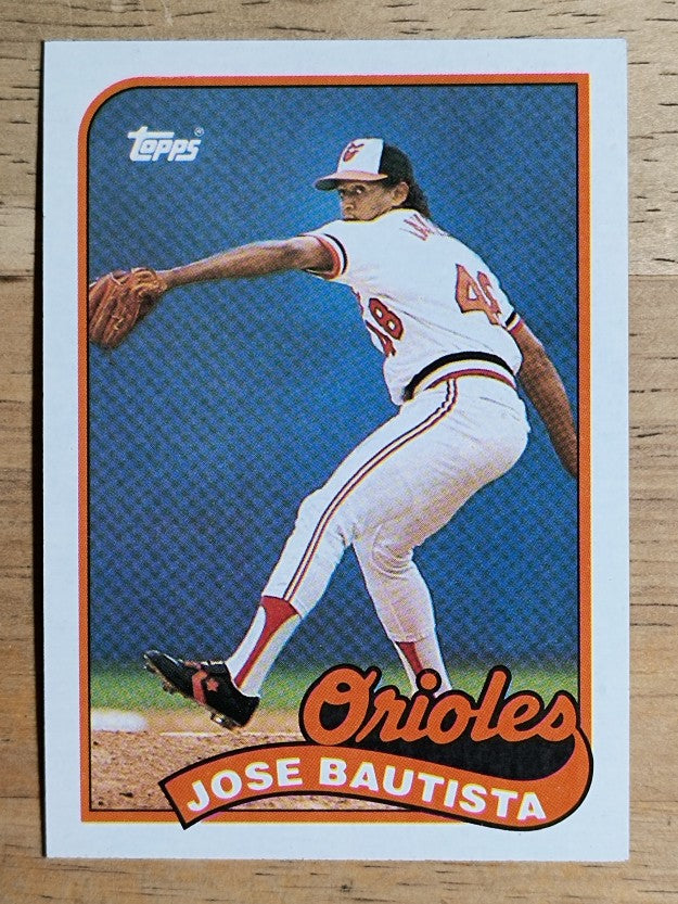 1989 Topps #469 Jose Bautista RC