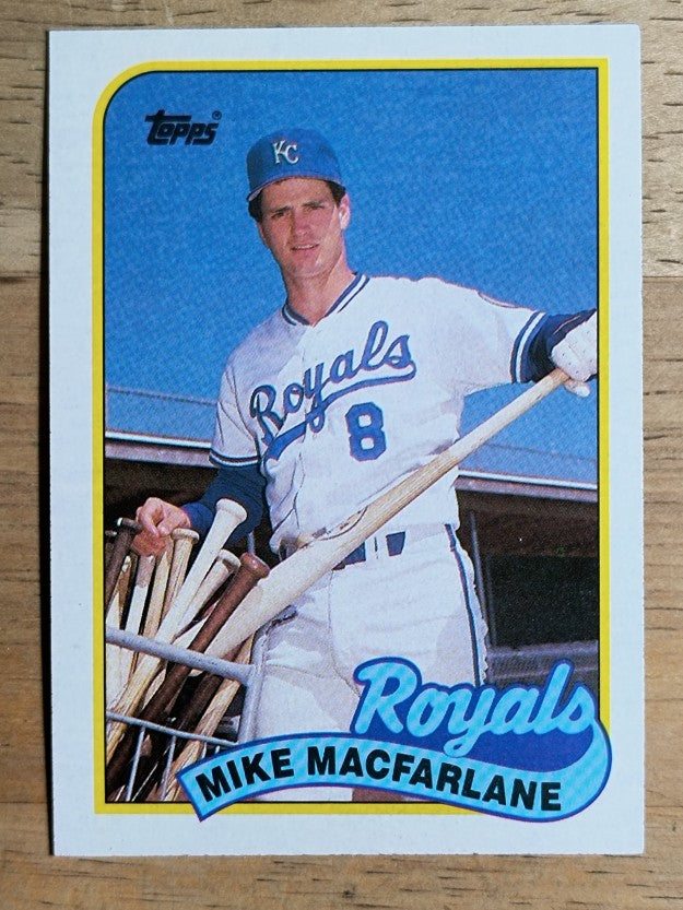 1989 Topps #479 Mike Macfarlane RC