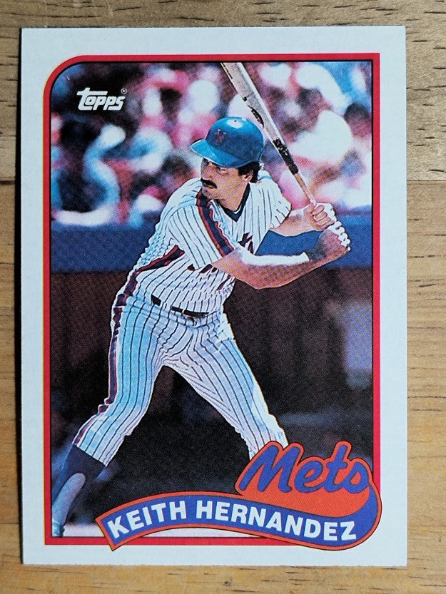 1989 Topps #480 Keith Hernandez