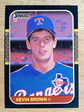 1987 Donruss #627 Kevin Brown RC