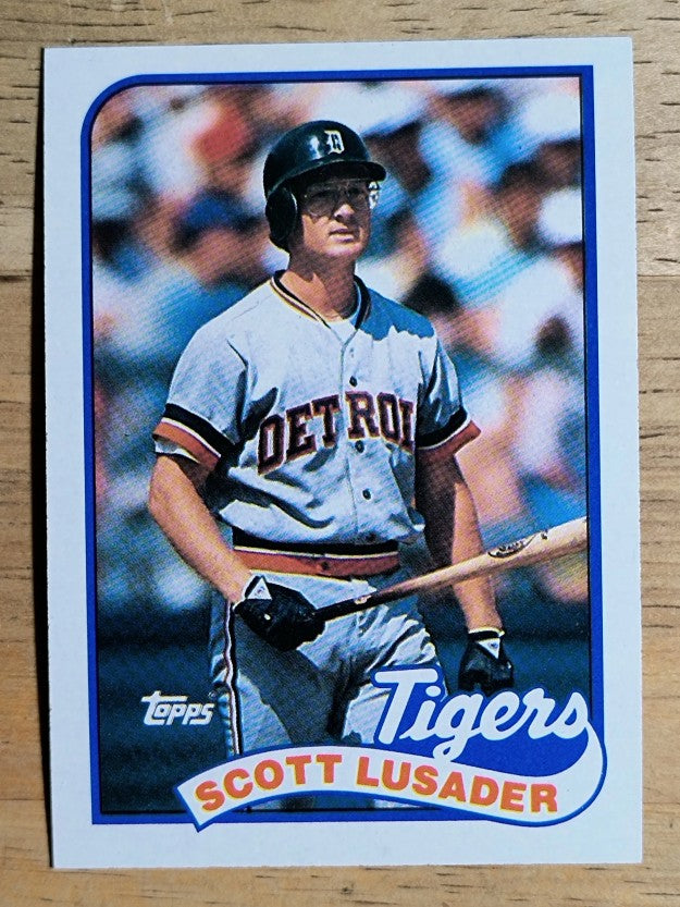 1989 Topps #487 Scott Lusader