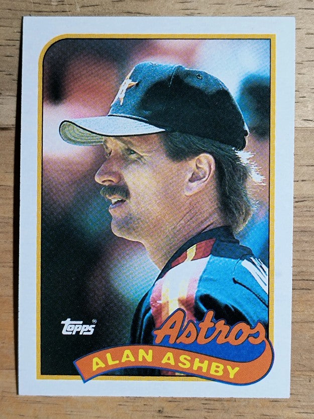 1989 Topps #492 Alan Ashby