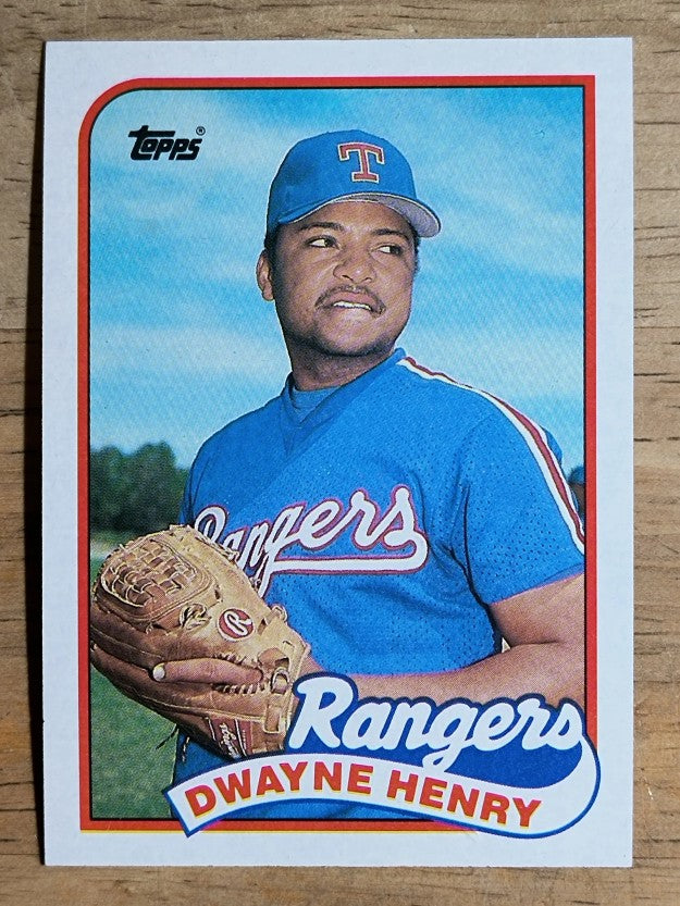 1989 Topps #496 Dwayne Henry