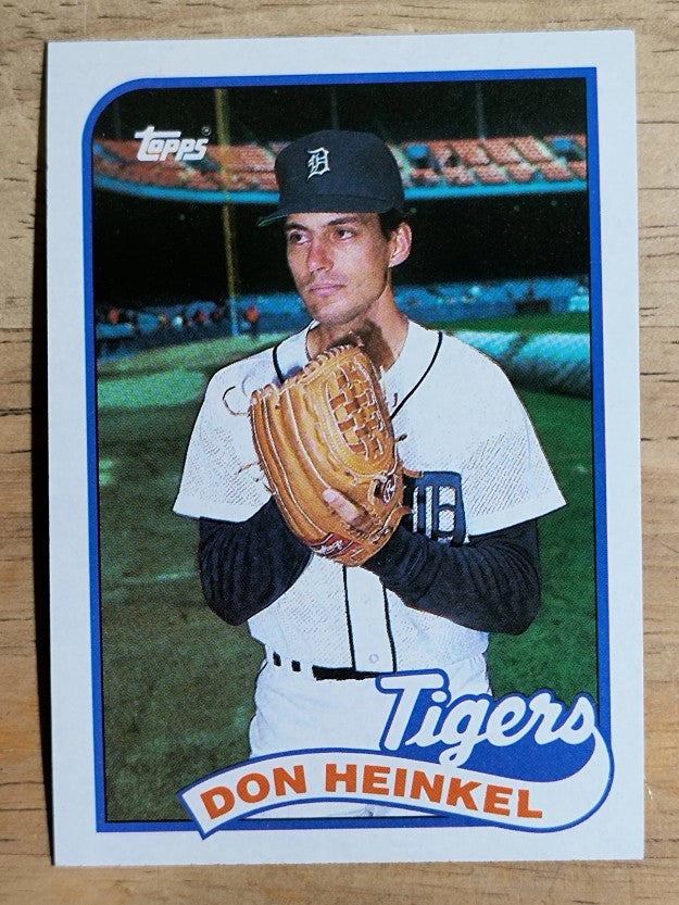 1989 Topps #499 Don Heinkel